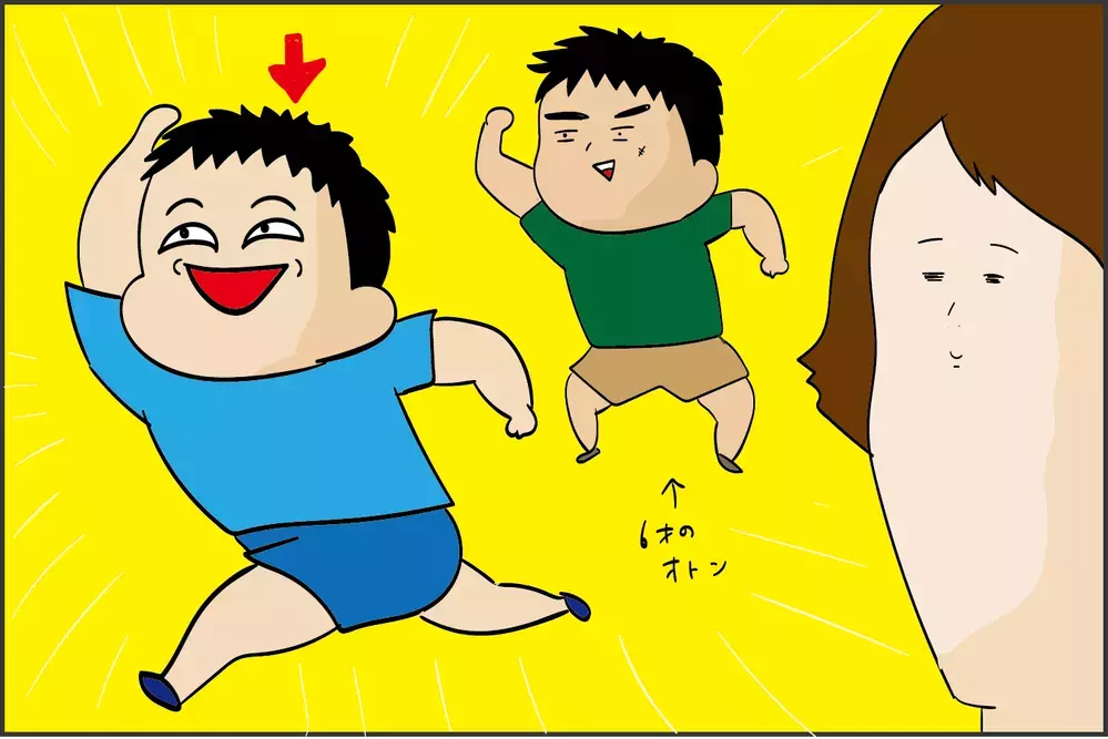 血は争えない!? オトンの6歳の頃の写真に思わず笑ってしまった理由【ズボラ母の三兄弟カオス日記 第48話】