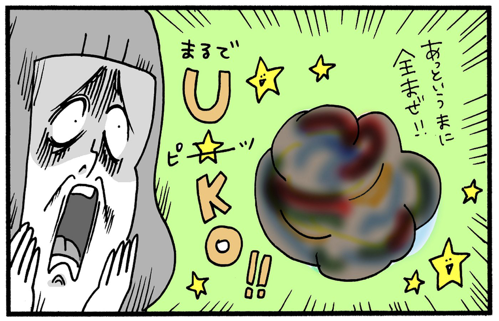 息子はねんど遊びに夢中！ 家事を終えて様子を見ると予想外の制作物が…！【育児に遅れと混乱が生じてる !! Vol.17】