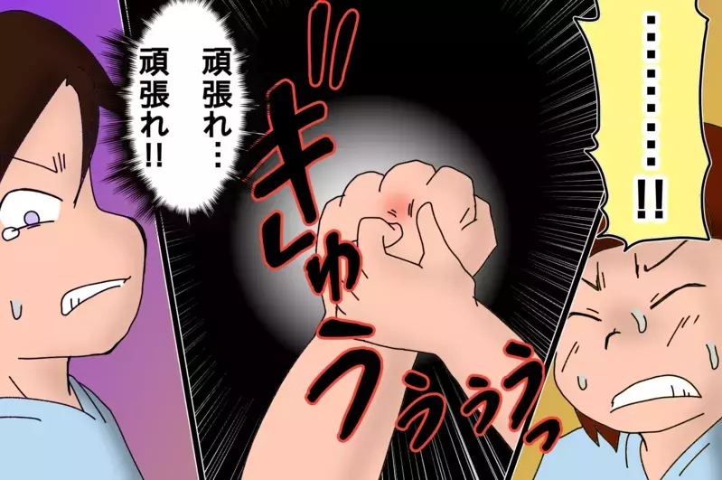 ドラマの真似して背中さすったら怒られた！　夫は無力か　～姉妹誕生物語その２～【もりりんパパと怪獣姉妹 第25話】