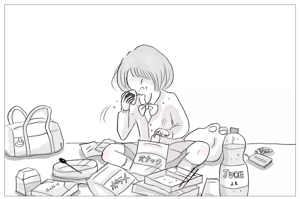 過食嘔吐がやめられない…でも学校の友人はそんな私に気づかない【親に整形させられた私が、母になる Vol.10】