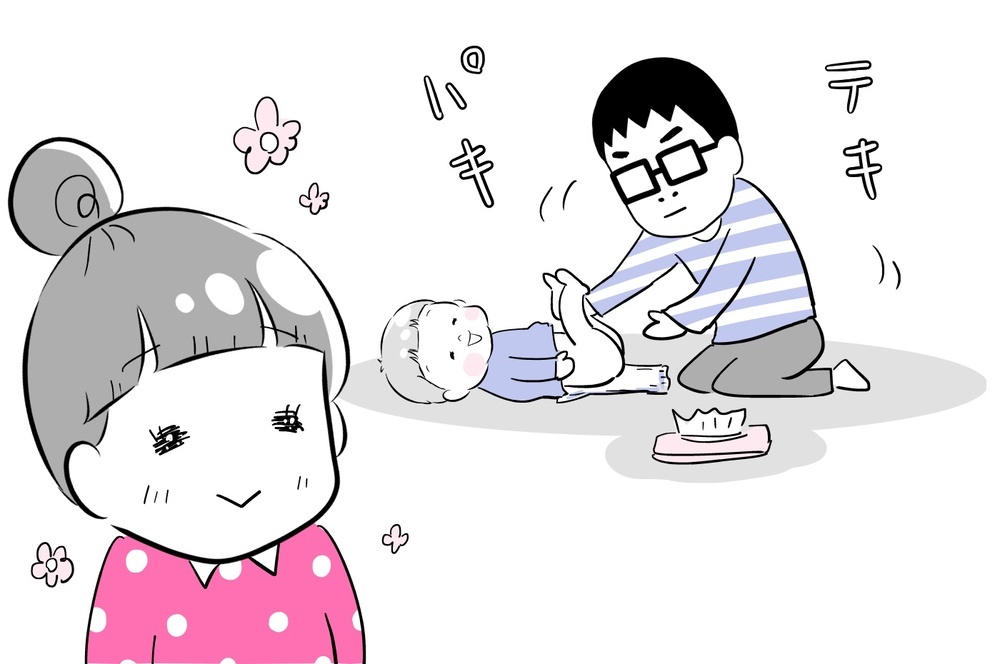 担当を決めずに２人で能動的な育児　うちの夫婦の役割分担【夫婦のじかん大貫ミキエの芸人育児日記 Vol.19】