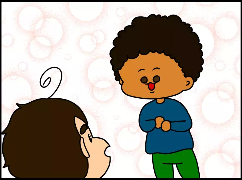 ハーフは〇〇を間違えられやすい!?　2歳の息子に初めての友達ができた話【ドイツDE親バカ絵日記 Vol.19】