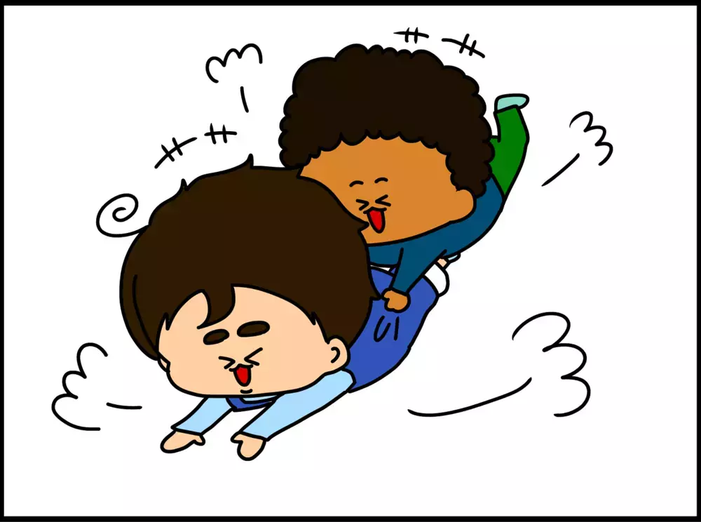 ハーフは〇〇を間違えられやすい!?　2歳の息子に初めての友達ができた話【ドイツDE親バカ絵日記 Vol.19】