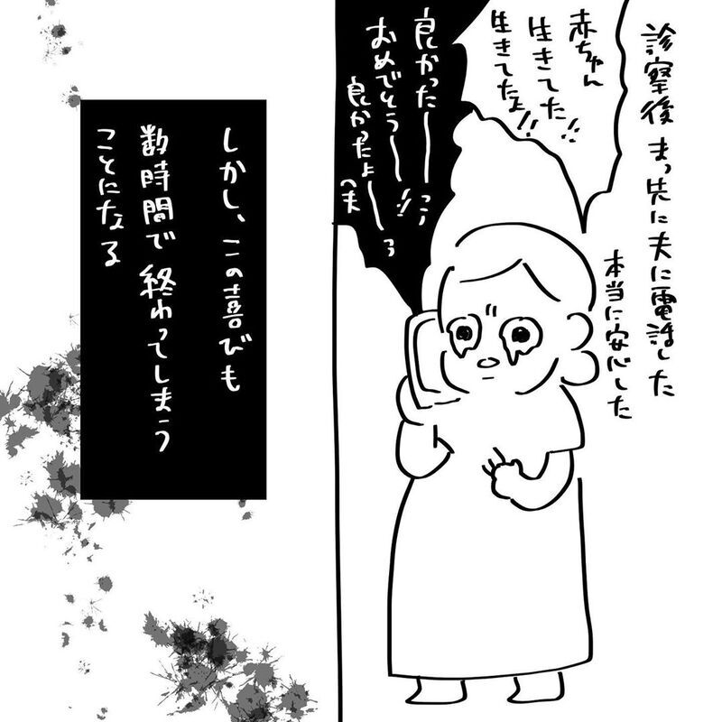ついに出血がはじまった、産院でエコー画面を見るのが怖い…【4人目と5人目の話  Vol.8】