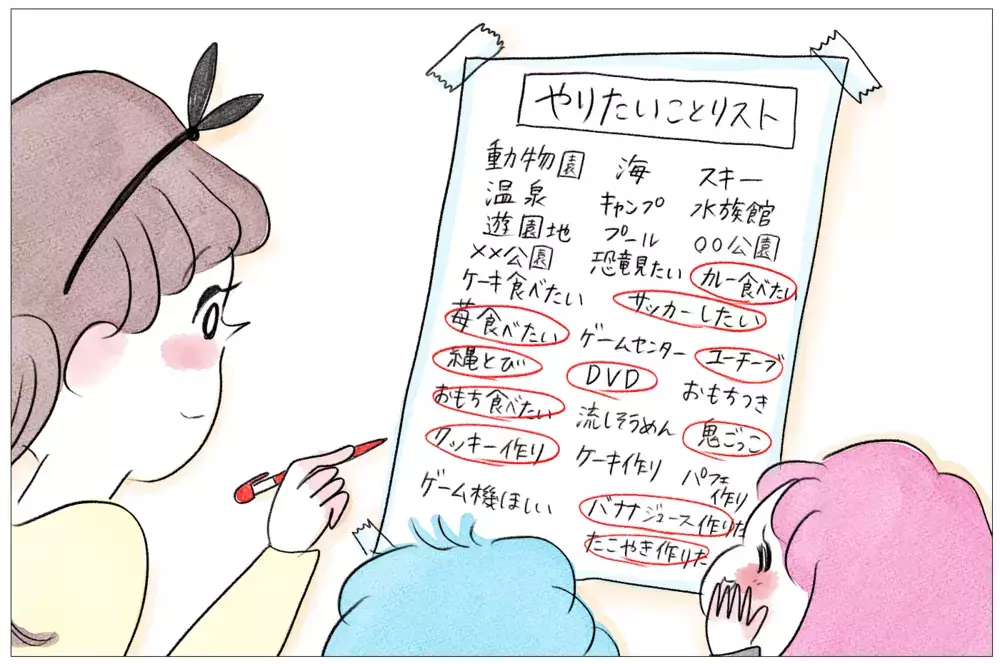 子どもたちの興味や内面を深く知るきっかけになった「やりたいことリスト」【泣いて！ 笑って！ グラハムコソダテ  Vol.48】