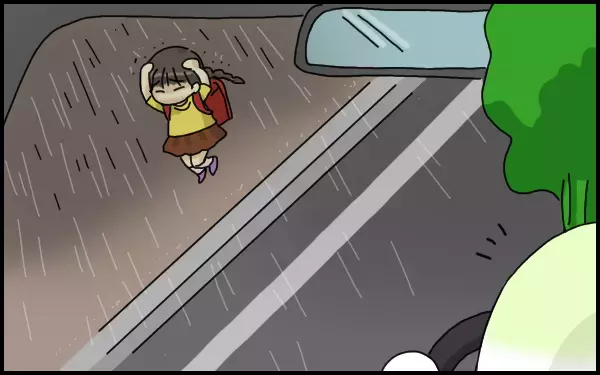 雨にぬれる女の子を発見…! “誘拐犯”になりかけた私と、娘に伝えたい教訓【たんこんちは　ボロボロゆかい Vol.11】