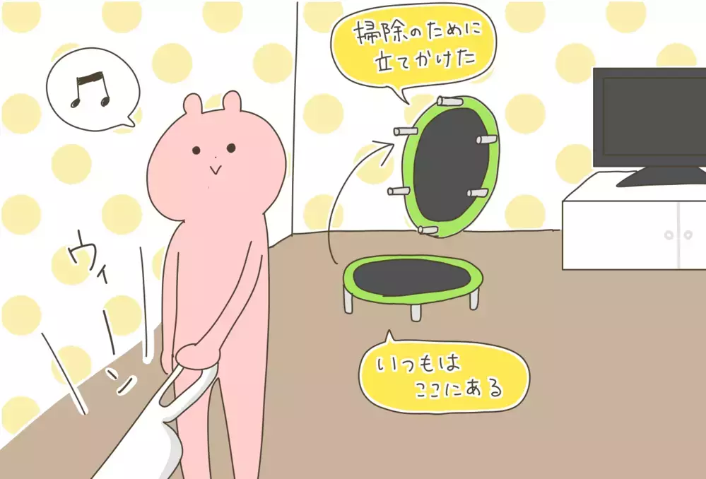 トランポリンで顔面血だらけに…！ 家庭内でのケガを予防するために注意すべきこと【産後太りこじらせ母日記 第85話】