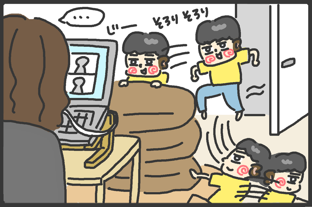 休校で在宅ワークが進まない！ 宿題や工作に飽きた息子の行動にヒヤヒヤ…【メンズかーちゃん～うちのやんちゃで愛おしいおさるさんの物語～ 第83回】