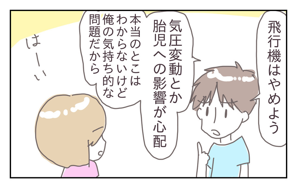 妊娠中の旅行が遠恋カップル仕様!? 理由は慎重派夫が出した3つの条件【シャトー家の観察絵日記 Vol.14】