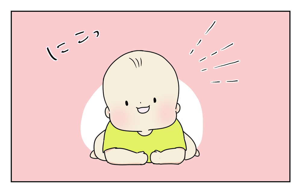 捻りから寝返りまでがとてつもなく早かった！ 「双子の初寝返り」を見ることができた話【四方向へ散らないで Vol.14】