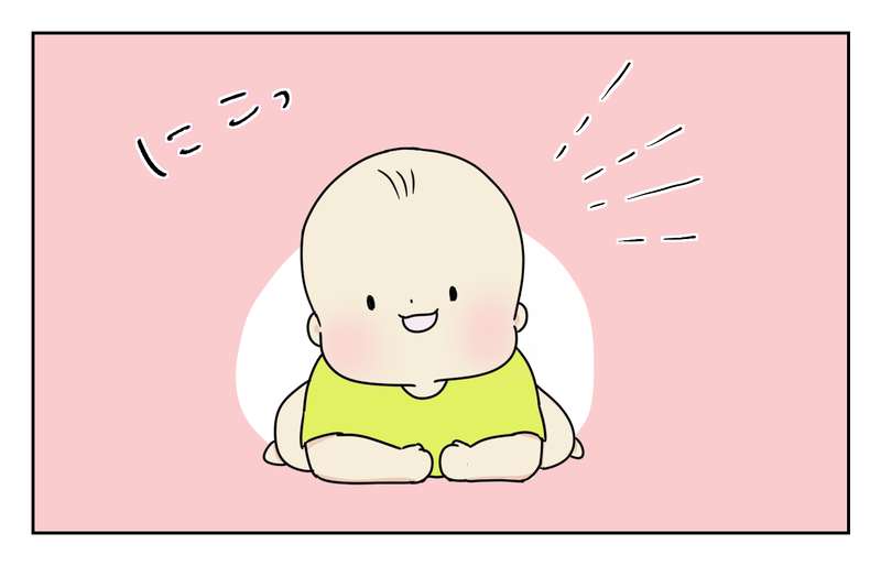 捻りから寝返りまでがとてつもなく早かった！ 「双子の初寝返り」を見ることができた話【四方向へ散らないで Vol.14】