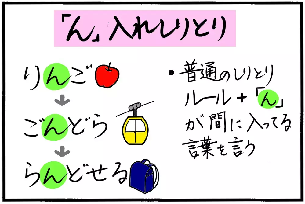 おうち遊びにレベルアップしりとりはいかが？ 大人の脳トレにもなります（笑）【4人の子育て！　愉快なじゃがころ一家 Vol.70】