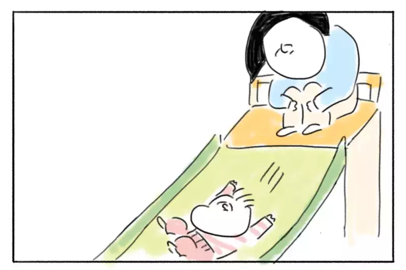 2歳児の体力についていけない…!? 自粛中の娘との過ごし方【とまぱんのゴロ寝日記 第23話】 