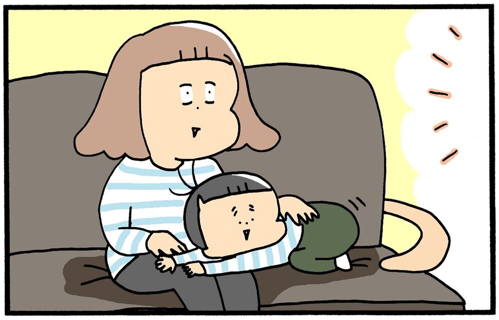 母もゆっくりテレビが見たい…息子のアクロバティックな特撮ヒーロータイム【育児に遅れと混乱が生じてる !! Vol.26】