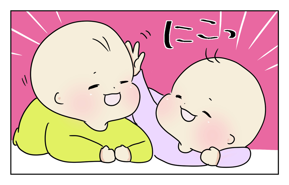 まるで磁石のよう…いつも絡み合う双子には「引力」が働いている!?【四方向へ散らないで Vol.16】