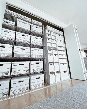 ニトリのインボックス収納が美しい！ シンデレラフィット続出のすっきり収納術