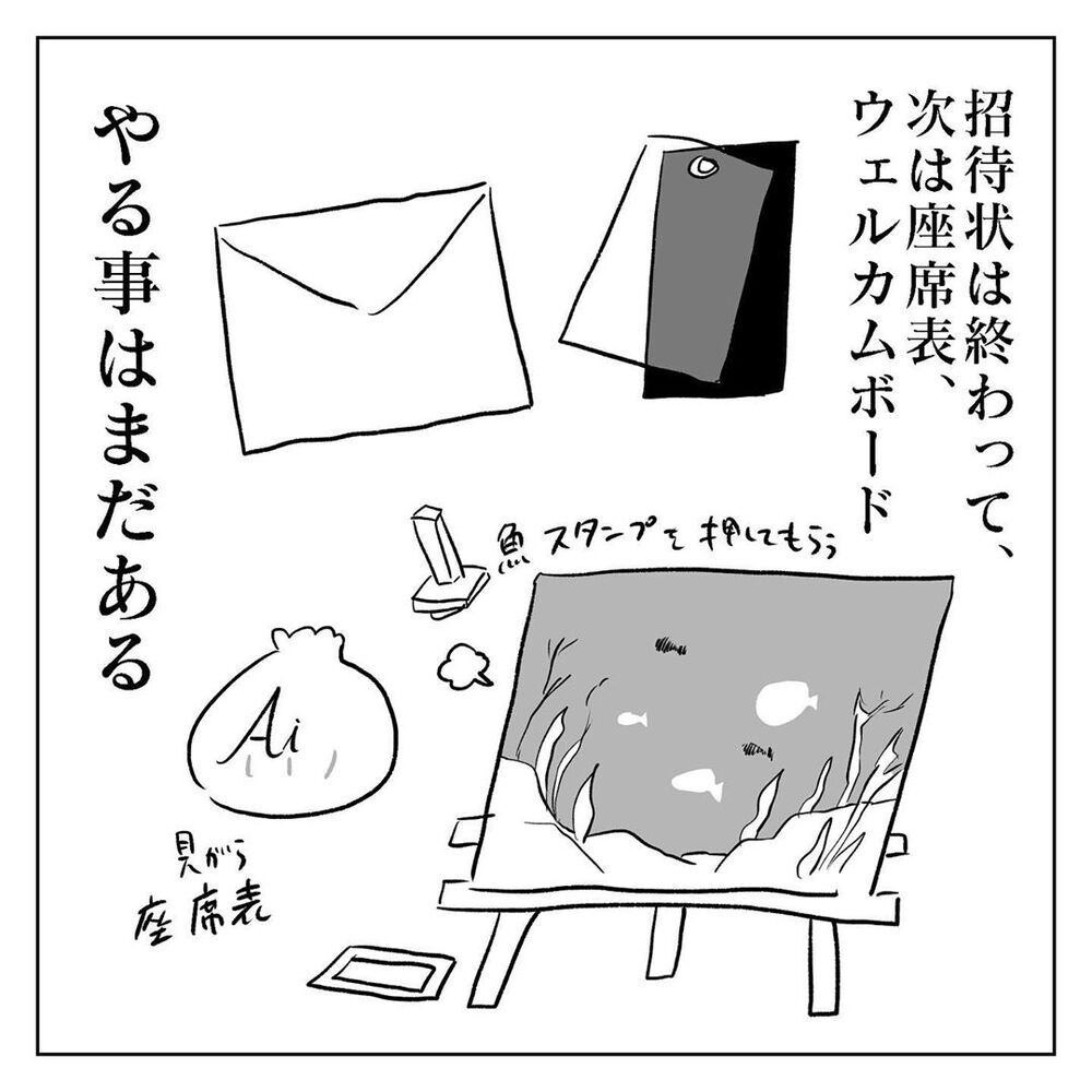 結婚式の準備に追われ頭がいっぱいに、でも妥協はしたくない【天国と地獄　結婚式と悪阻物語 Vol.8】