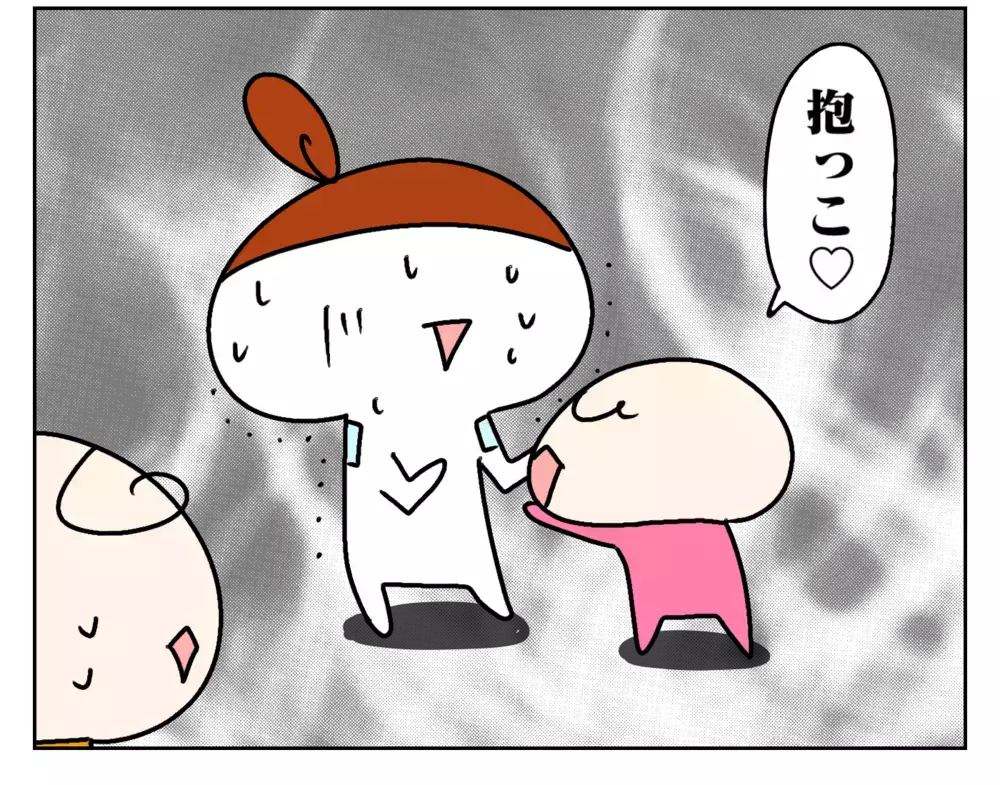 ママが首を痛めて動けない！ そのとき姉妹それぞれの反応は…!?【ムスメちゃんとオコメちゃん  第72話】