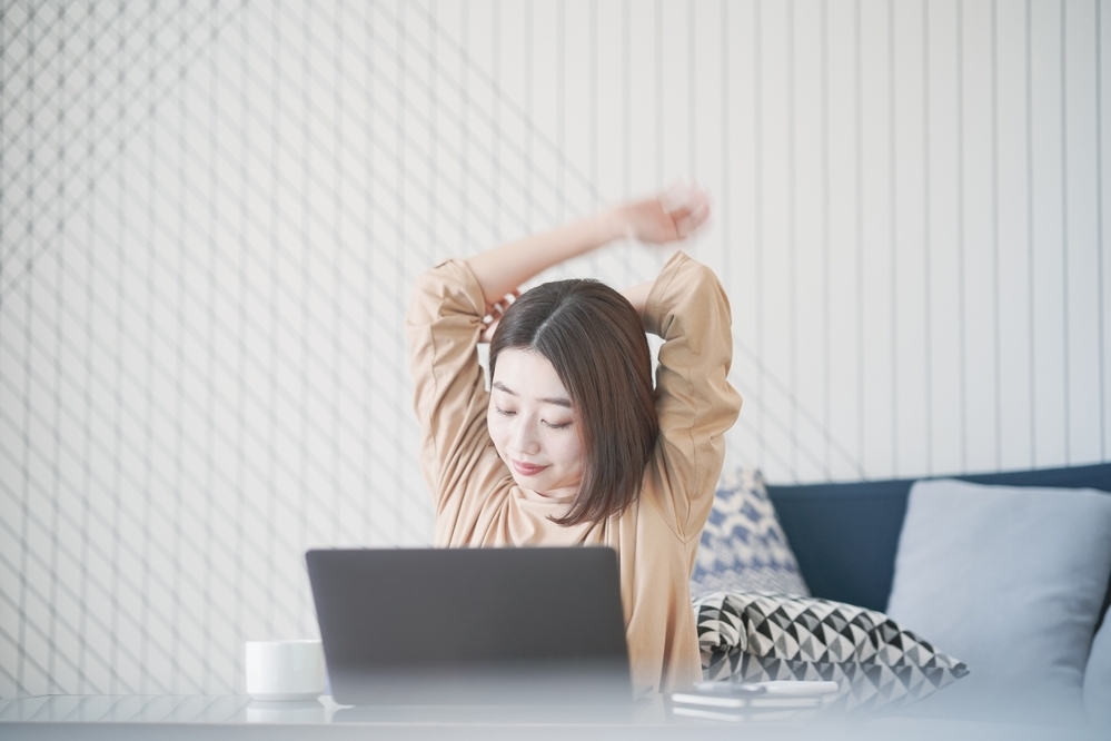 【専門家監修】そろそろリモートワーク疲れ？！ ママの心と身体に効く、お手軽セルフケア術