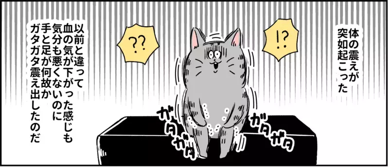 手足がガタガタ震え出す…この症状はいったい何なの？  パニック障害がわかるまで【パニックにゃんこ Vol.5】