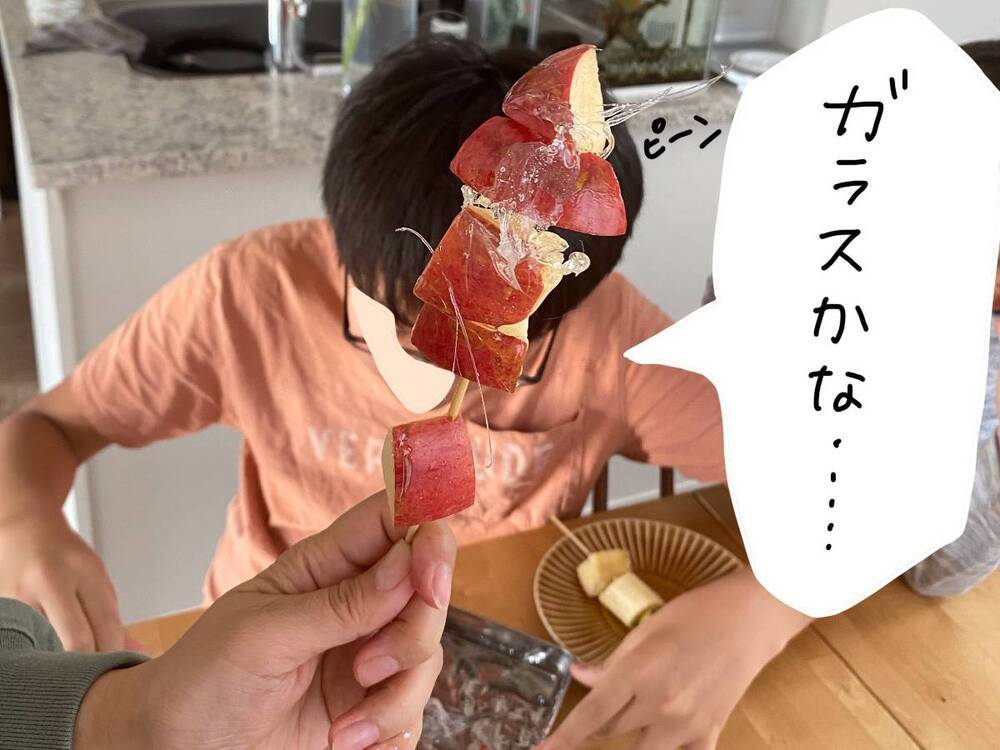 流行りのフルーツ飴作りでまさかの大失敗～！上手に作る3つのポイントは？【コソダテフルな毎日 第173話】