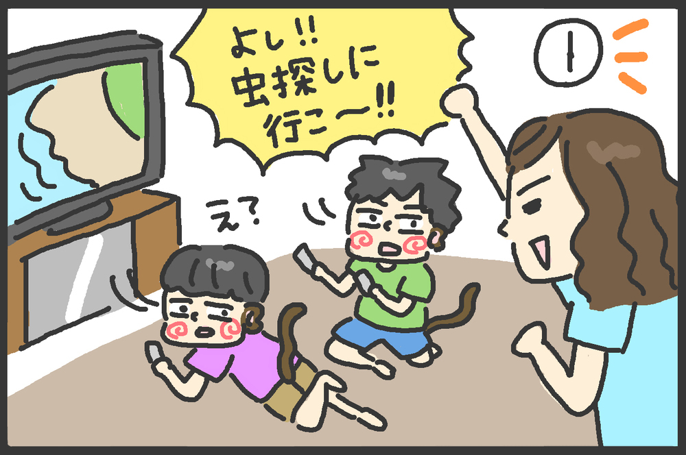 あつ～い夏を全力で楽しむ！「夜の虫とり」は貴重な体験！【メンズかーちゃん～うちのやんちゃで愛おしいおさるさんの物語～ 第90回】