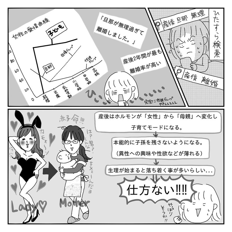 スキンシップ拒否に夫が悲鳴…、この気持ちは産後特有のもの？【旦那も、地獄の新生児編 Vol.3】