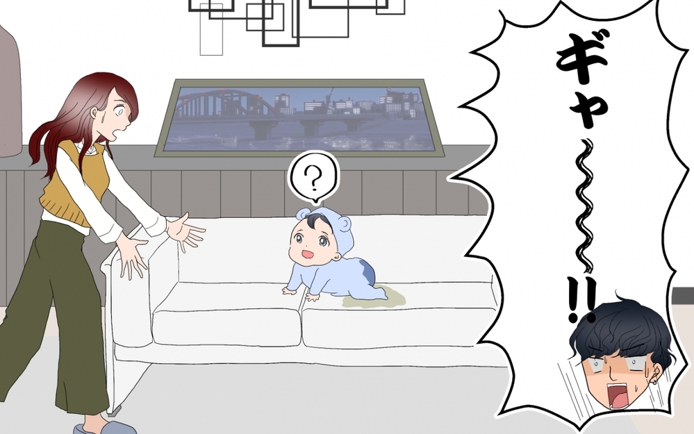 0歳育児で帯状疱疹が…！理想の生活を求める夫の悲劇/こだわりが強すぎる夫（中編）【夫婦の危機 まんが】