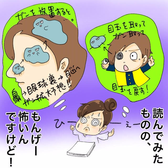 いよいよ大病院での診察、数々の検査や説明で治療の恐怖が増していく…【鼻腔ガンになった話 Vol.6】