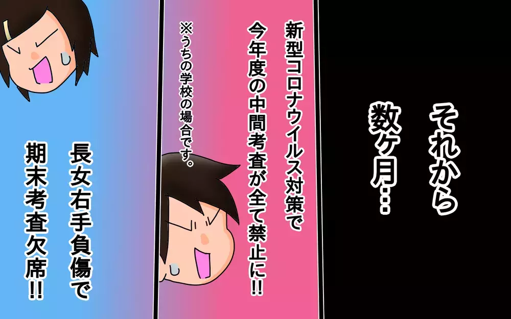 動画学習のその後…長女は不運を乗り越え好成績を収められるのか!?【もりりんパパと怪獣姉妹 第37話】