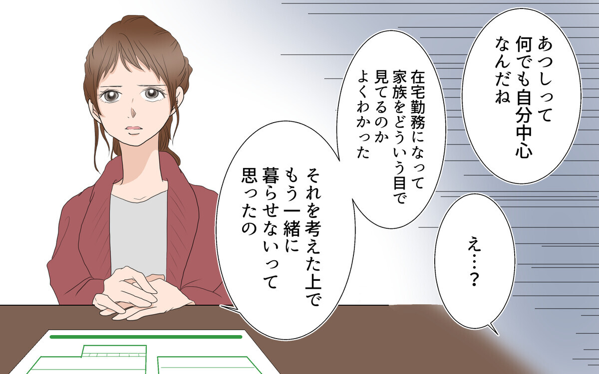 ついに私は離婚を決意…夫は何も反省していない／あつしの場合（後編）【モラハラ夫図鑑 Vol.42】