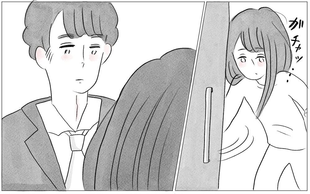 なぜ突然彼が部屋に…!? 一番見られたくない本当私の姿が知られてしまう【親に整形させられた私が、母になる Vol.44】