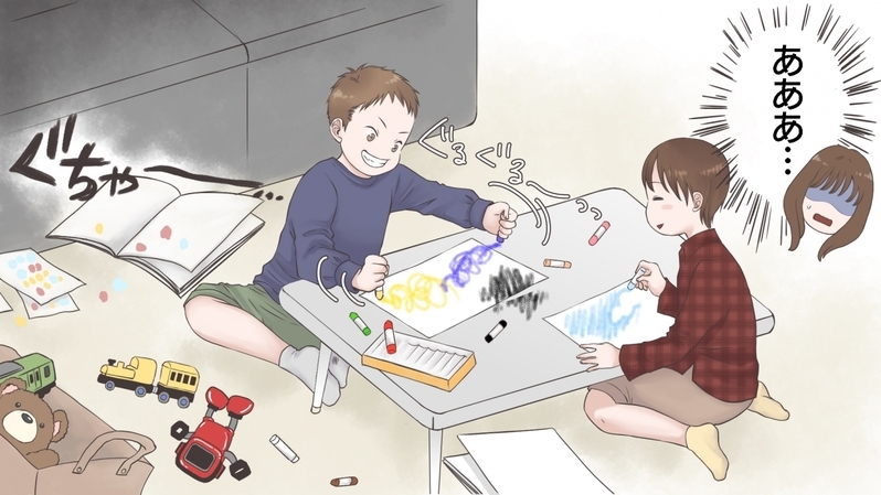 放課後遊びに来て家を汚す子どもに限界…！ その解決方法とは？（前編）【まんが】