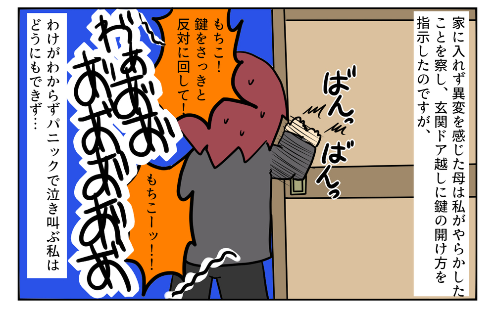 悪気のないイタズラが招いた最悪の状況…母親を締め出してしまった大事件【中編】【ぽこちゃんです＆どんちゃんです Vol.18】