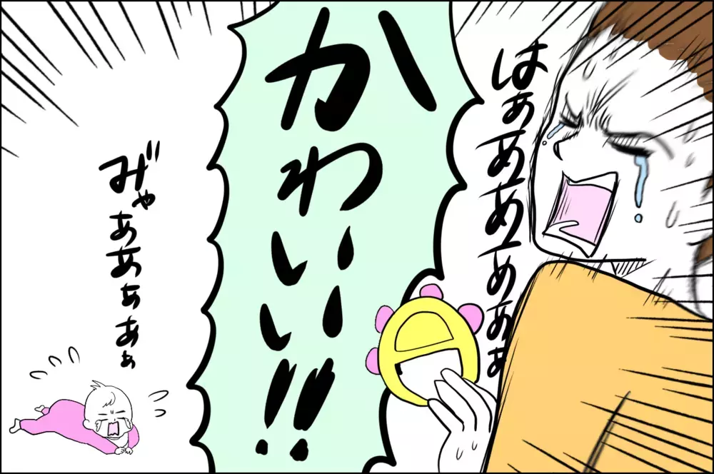 久しぶりの赤ちゃん育児はかわいいの連続!!　でも一番のキュンポイントは…【子育てはフリースタイル Vol.26】