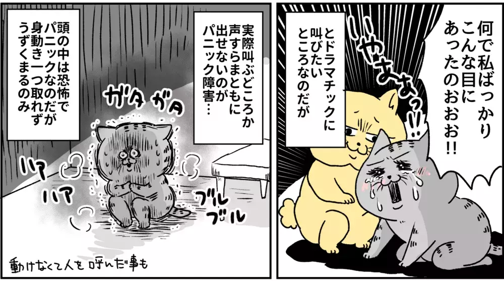 精神的に弱いかどうかは関係ない…！ /パニック障害で誤解していたこと【パニックにゃんこ Vol.13】