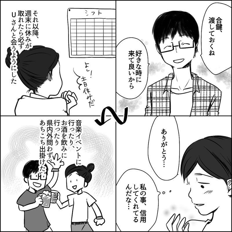 Uさんとの交際スタート！ 楽しいけれど、少しずつ感じ始める違和感…【彼と出会って、シングルマザーになった話 Vol.4】
