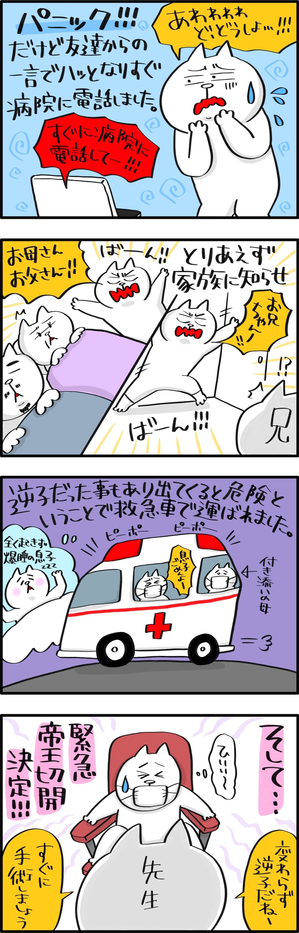 破水からの緊急帝王切開！　第二子出産レポ【PUKUTY(プクティ)只今育児奮闘中！ 第48話】