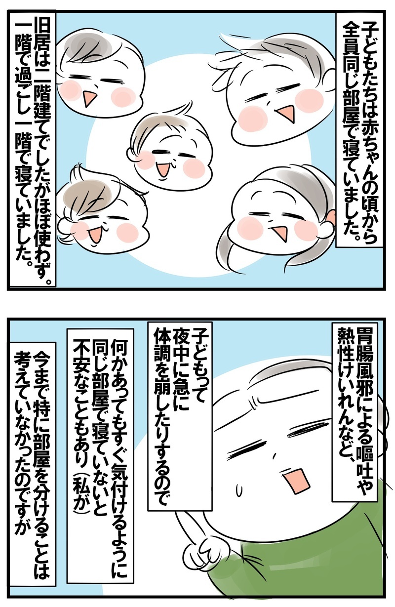 何歳から子ども部屋は必要？　わが家の現状と見通し【めまぐるしいけど愛おしい、空回り母ちゃんの日々 第211話】