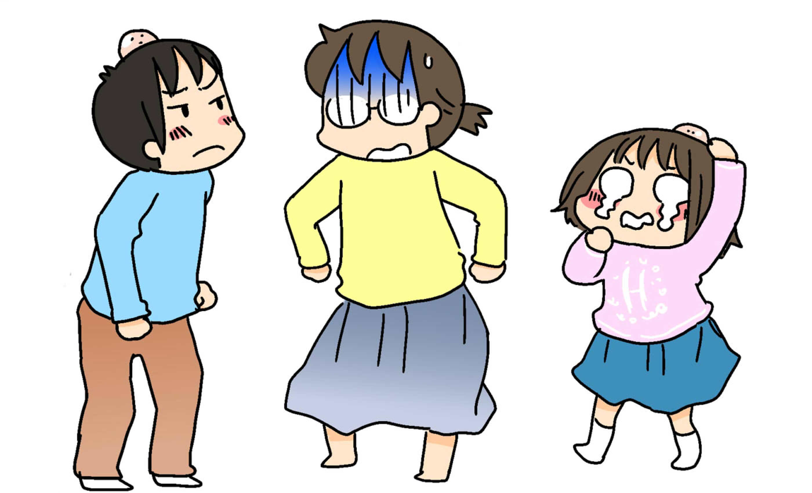 止まらない兄妹喧嘩 叱っても逆効果なら 斬新な対処法を発見 4人の子ども育ててます 第104話 ウーマンエキサイト 1 2