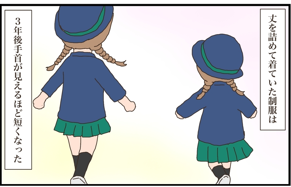 気付けばこんなに成長していたね！　小さくて心細かった長女が成長した園での3年間【猫の手貸して～育児絵日記～ Vol.30】