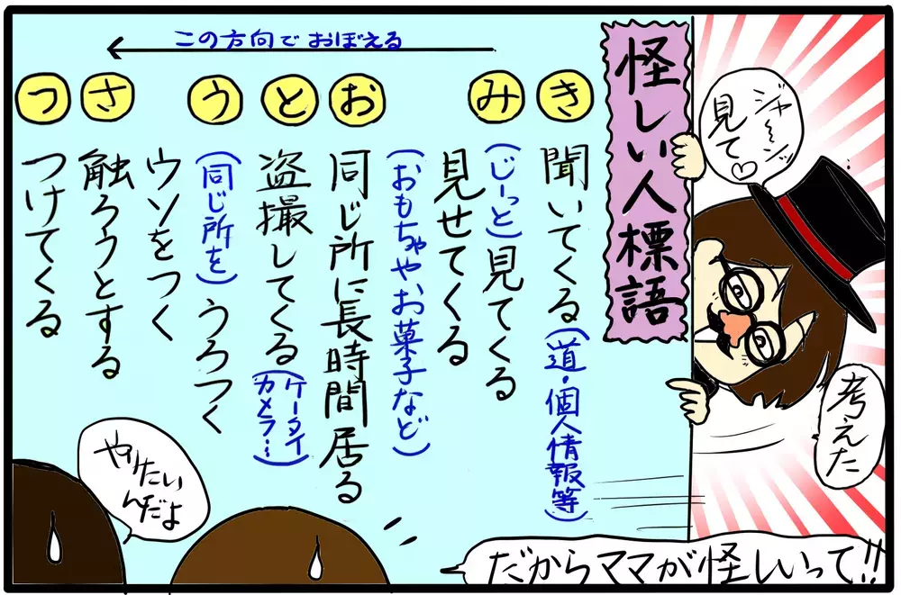 今の時代の不審者ってどんな人！？　子どもに見分ける方法を教えるには【4人の子育て！　愉快なじゃがころ一家 Vol.85】