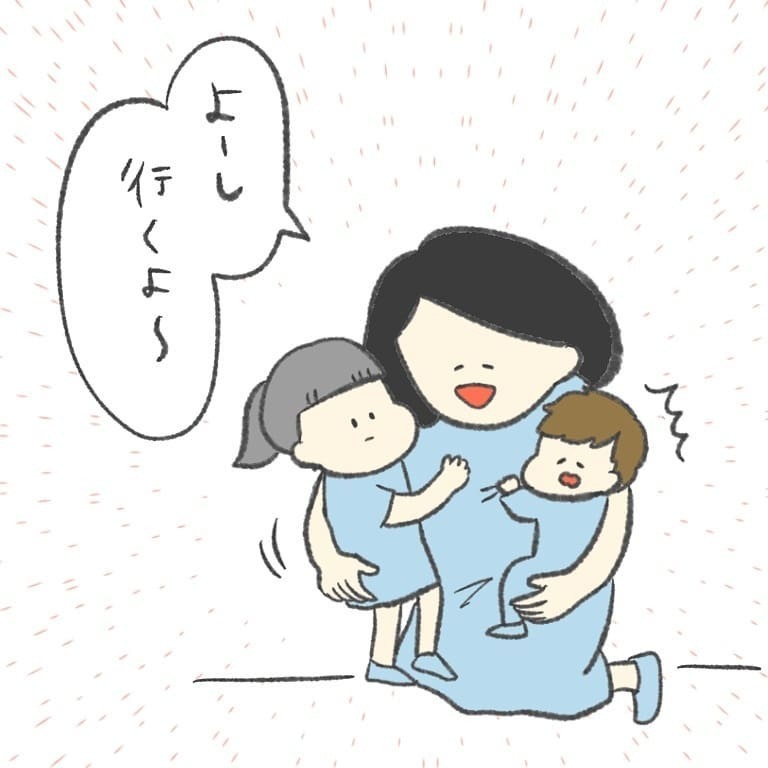 家まであと少し！ 2人を抱っこして帰ろうとすると今度は息子が…!?【最悪な日 Vol.12】