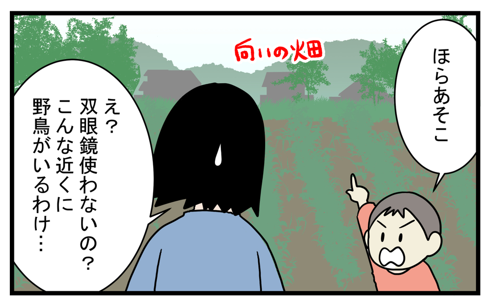 長男が双眼鏡を購入してさっそく発見…！ 意外と身近にいた「あの鳥」【こどもと見つけた小さな発見日誌 Vol.37】