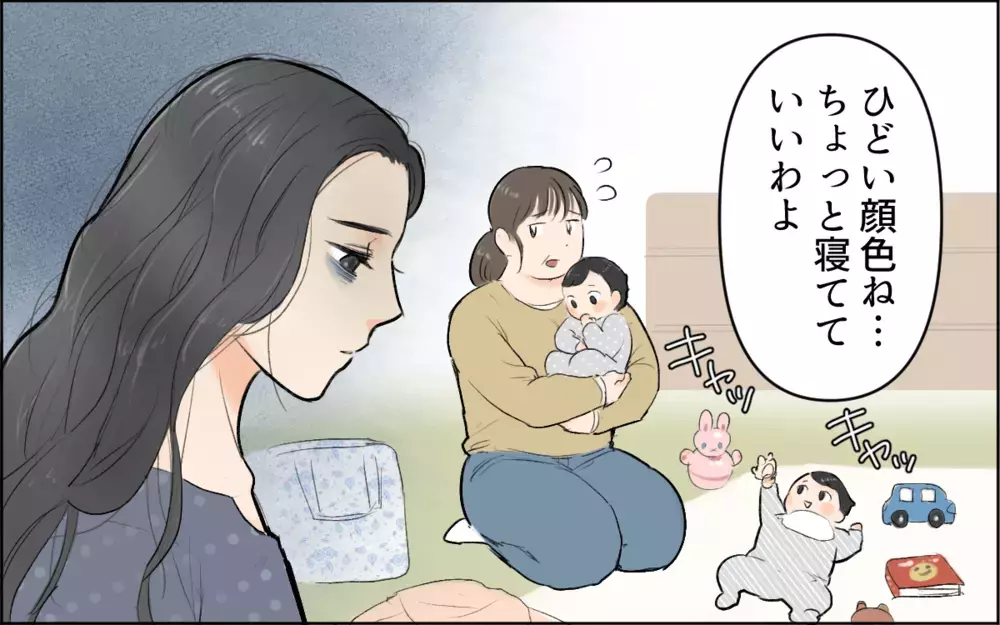 自分は手伝ってくれないのに…実母に頼る私が悪いの？／ヤバイ義実家（3）【義父母がシンドイんです！ まんが】