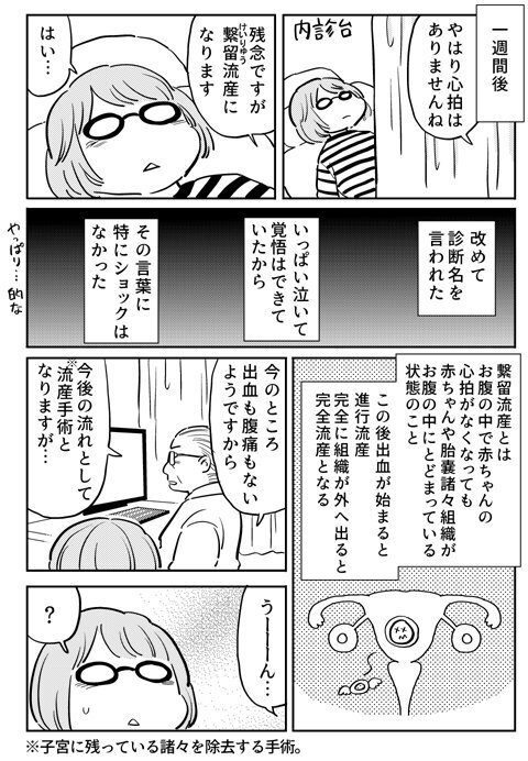 繋留流産なのにホルモン値が高い…赤ちゃんが別の場所で育っている可能性が⁉【出産の記録〜低酸素性虚血性脳症の娘と私 Vol.7】