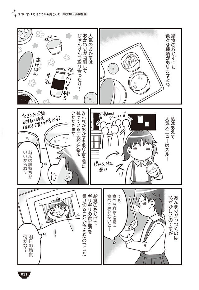 「給食」は腹ペコの味方！ お腹を満たすために考えた秘策とは？【明日食べる米がない！ Vol.6】