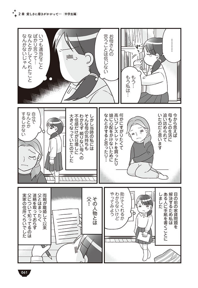 頼りにならない母…家賃問題解決のために私がとった最終手段【明日食べる米がない！ Vol.12】