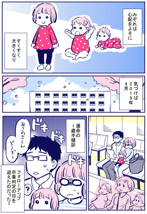 親の心配をよそにすくすく成長した娘　ついに運命の1歳半健診【出産の記録〜低酸素性虚血性脳症の娘と私 Vol.56】