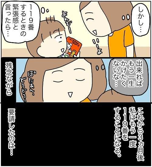 たった4秒目を離しただけ…でもアクシデントは起こってしまった【3ヶ月で2回119番しました Vol.5】